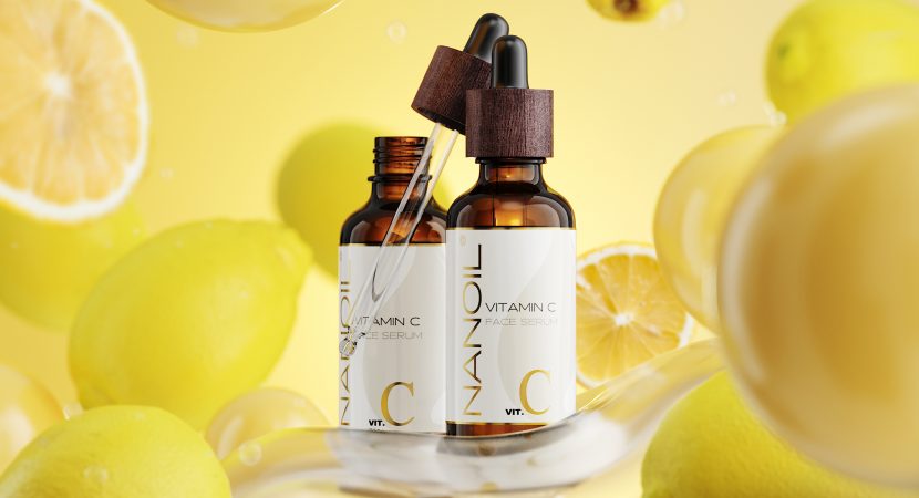 sérum pour le visage à la vitamine c efficace Nanoil