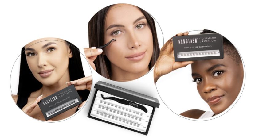 nanolash Cils pré-collés pour extensions à domicile
