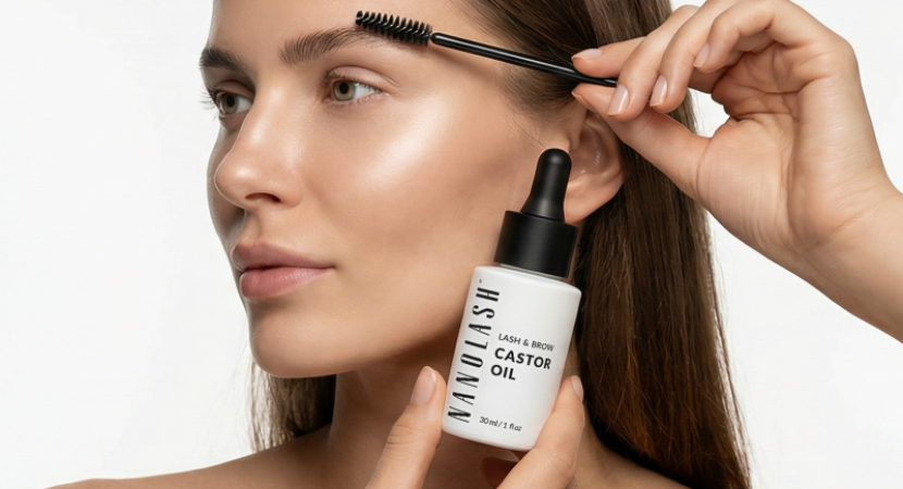 nanolash Huile de ricin pour les cils et les sourcils